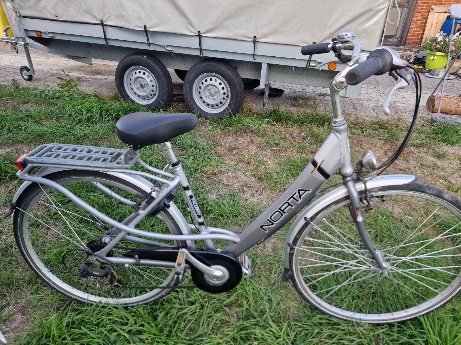 damesfiets norta palermo 28" 47 cm, Vitesses, Frein sur jante, Enlèvement, Utilisé