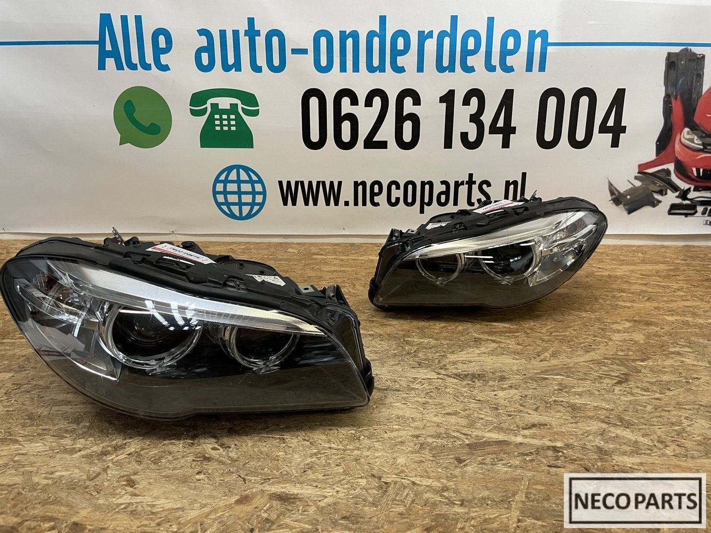 BMW F10 LCI XENON LED KOPLAMPEN ORIGINEEL, -, Utilisé, -, -