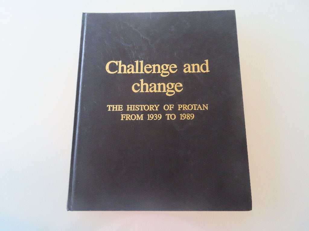 Challenge and change / The history of protan from 1939 to..., Overige wetenschappen, Ophalen of Verzenden, Zo goed als nieuw, Finn Erhard Johannessen