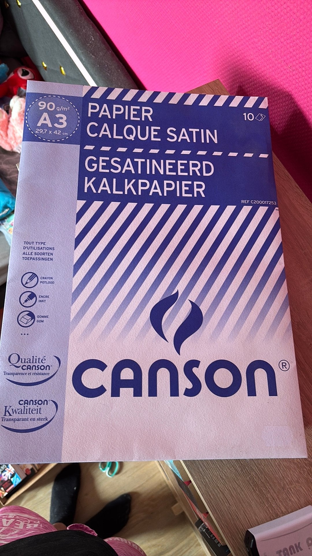 satijn calqueerpapier te koop, Ophalen of Verzenden