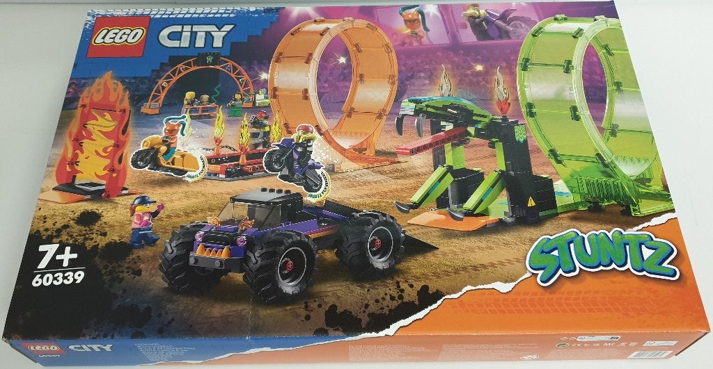 LEGO 60339 Dubbele looping stuntarena - NIEUW & SEALED, City, Nieuw, Ophalen of Verzenden, Complete set