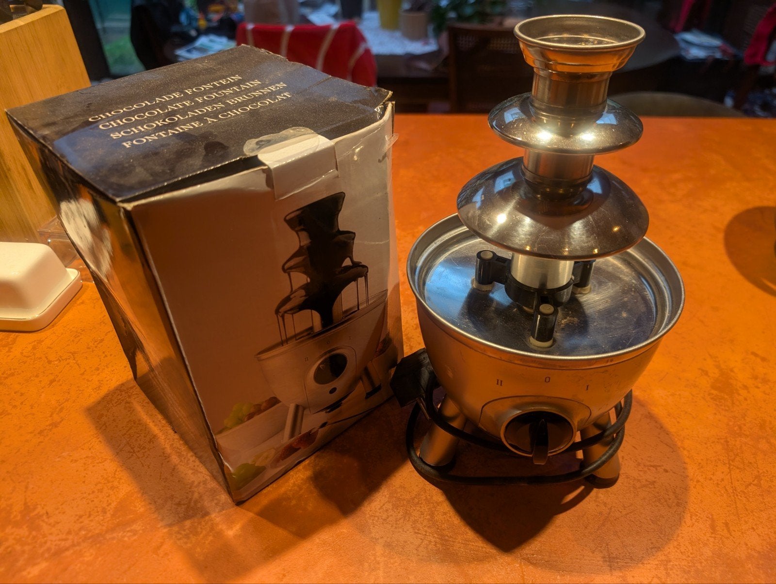 Chocoladefontein, Enlèvement ou Envoi, Utilisé, Métal