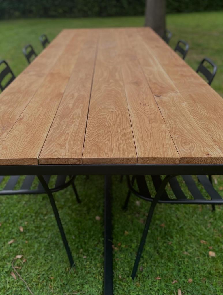 Tuintafel, Tuin en Terras, Ophalen, Nieuw, Rechthoekig, Hout