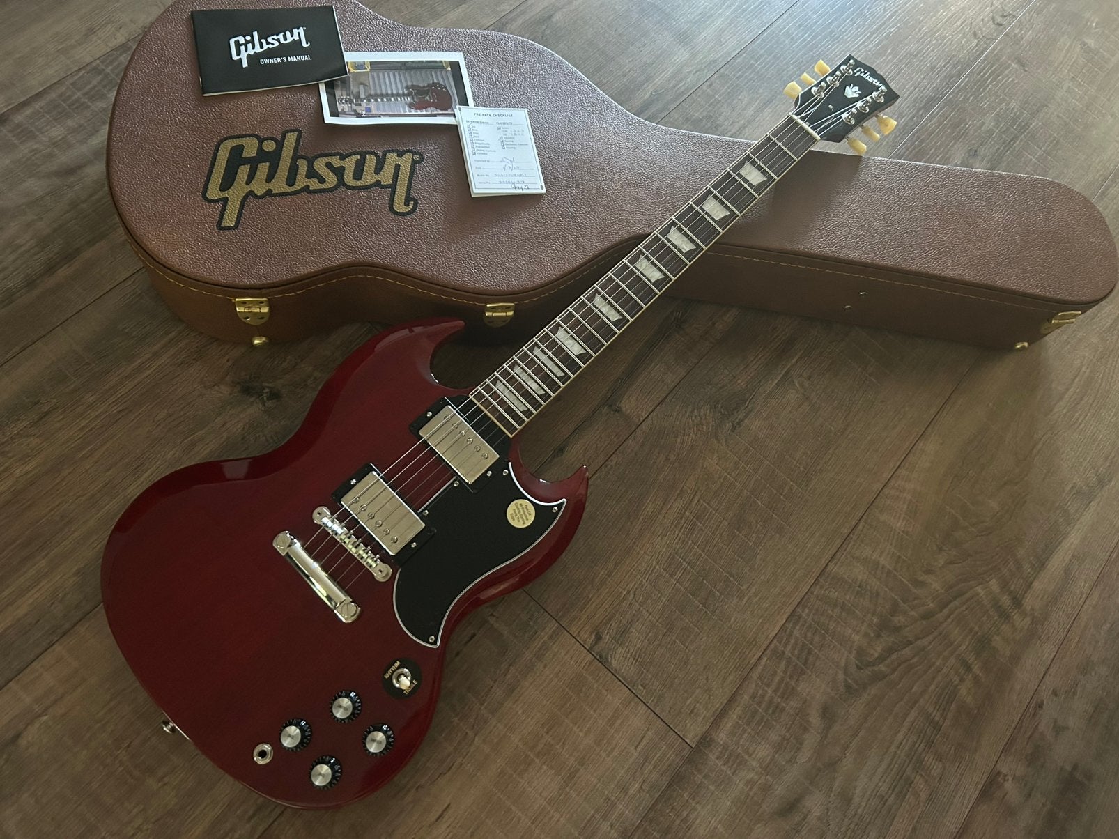 GIBSON SG STANDARD ’61 ‘ORIGINAL COLLECTION’ (RUILEN), Musique & Instruments, Enlèvement, Comme neuf, Solid body, Gibson