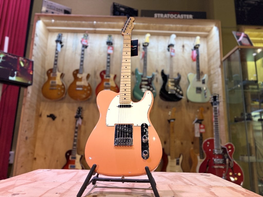Fender Limited Edition Player Telecaster Pacific Peach, Musique & Instruments, Enlèvement ou Envoi, Comme neuf, Solid body, Fender