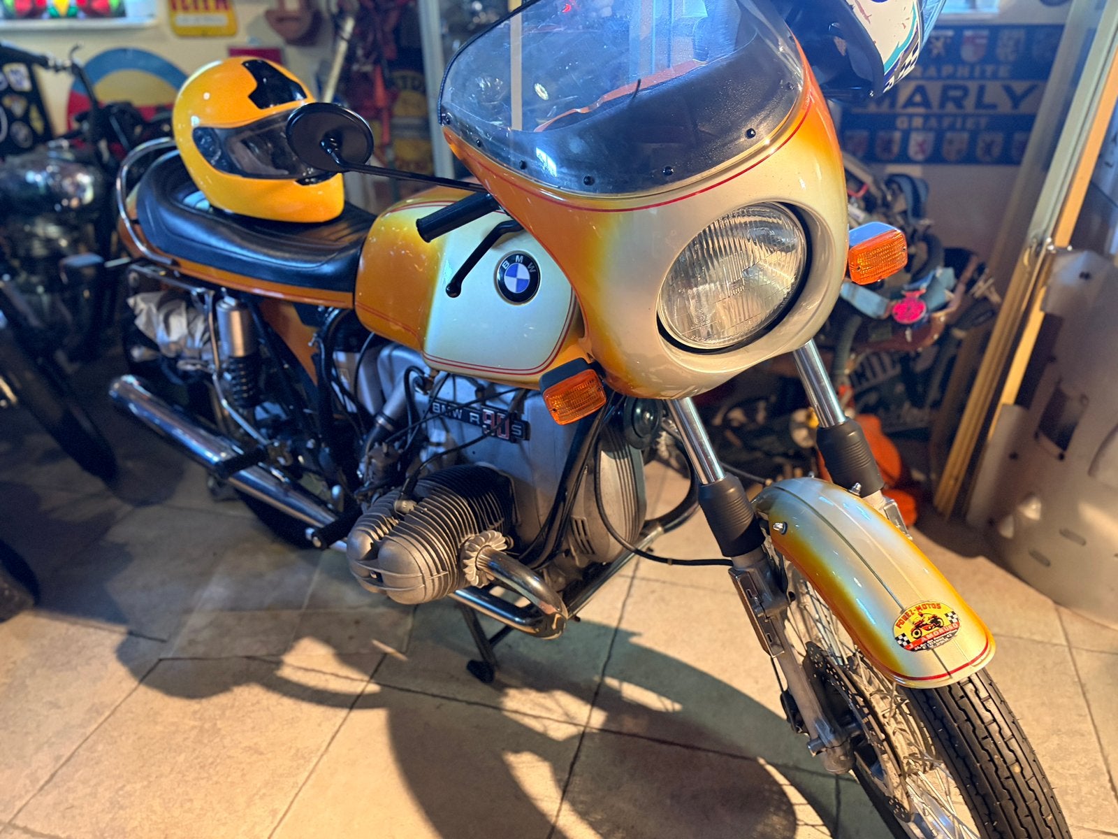 Moto BMW R90S daytona, Enlèvement