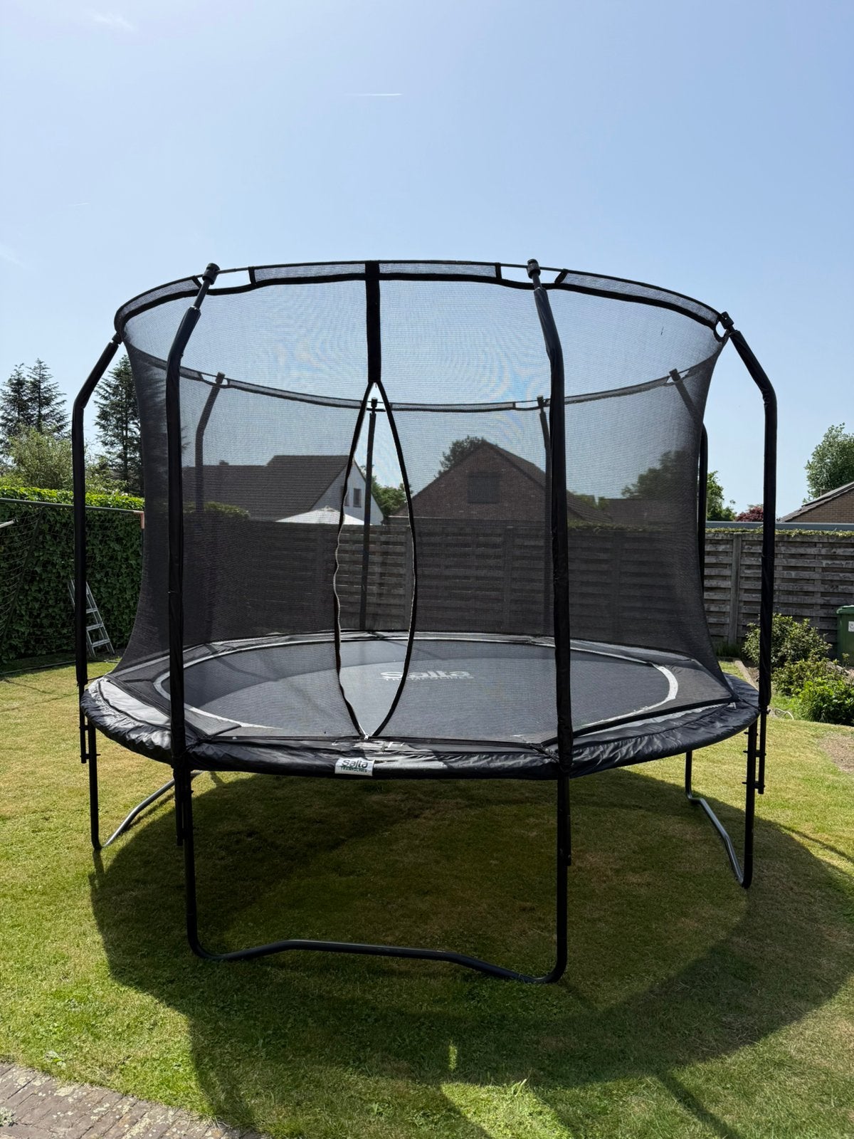 Trampoline Salta premium black edition 366cm, Enlèvement, Utilisé