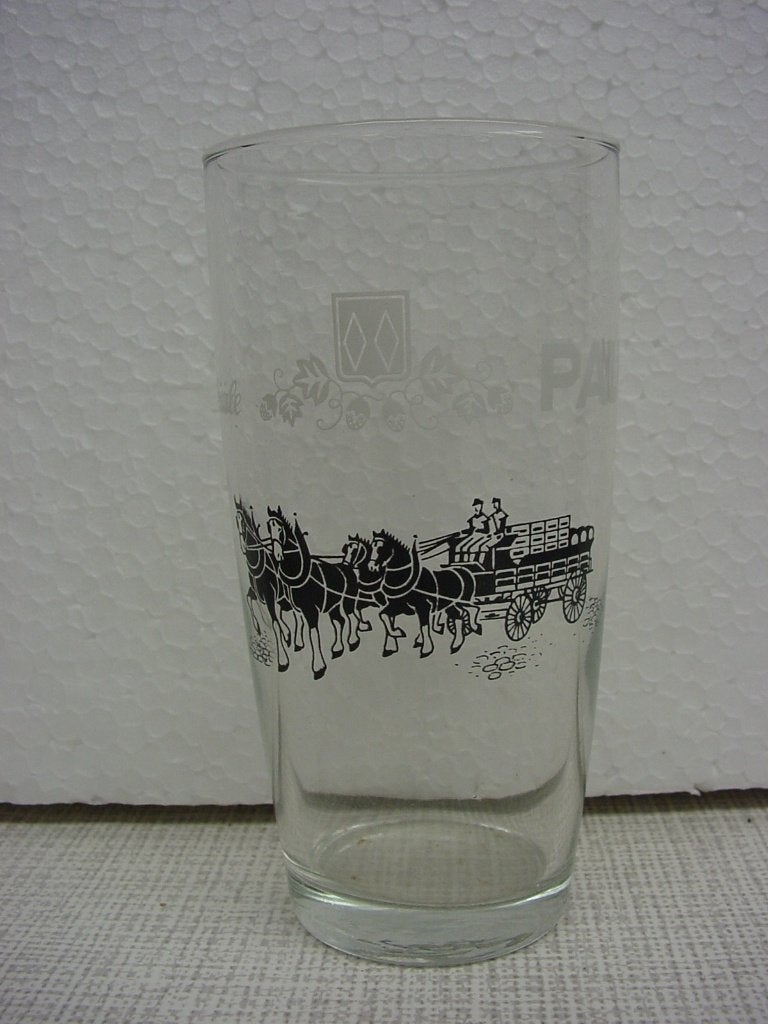 Glas Speciale Palm "paarden met bierkoets", Verzamelen, Ophalen of Verzenden, Nieuw, Bierglas