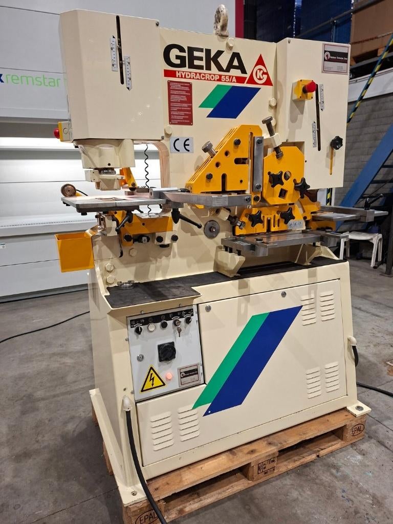 Geka Hydraulische Pons-/Knip- en Uitkapmachine Hydracrop 55, Enlèvement, Comme neuf