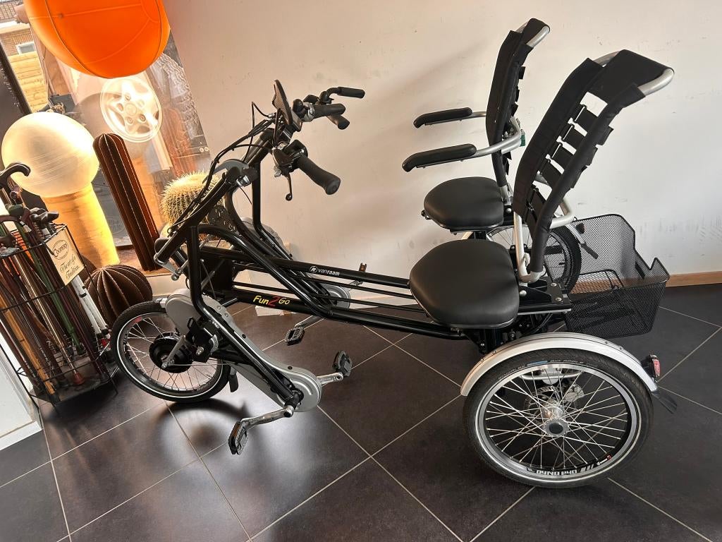 fun2go van Raam duofiets + NIEUWE motor + comfort seats, Fietsen en Brommers, Ophalen, Nieuw, Fun2go van raam