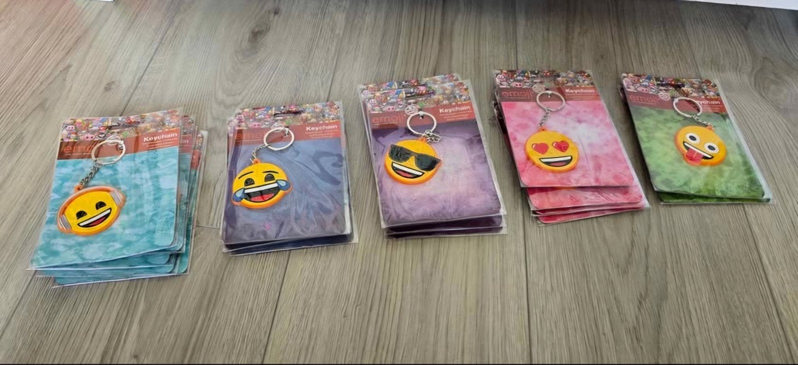 Sleutelhangers emoji, Verzamelen, Supermarktacties, Ophalen