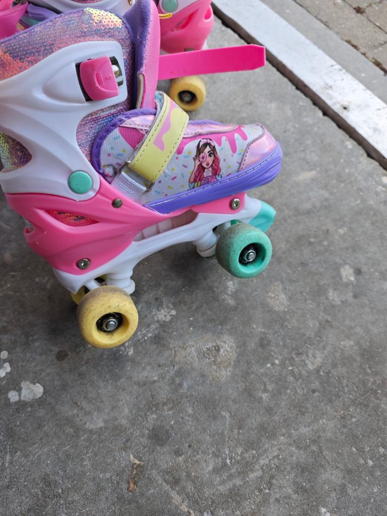 Rolschaatsen, Ophalen