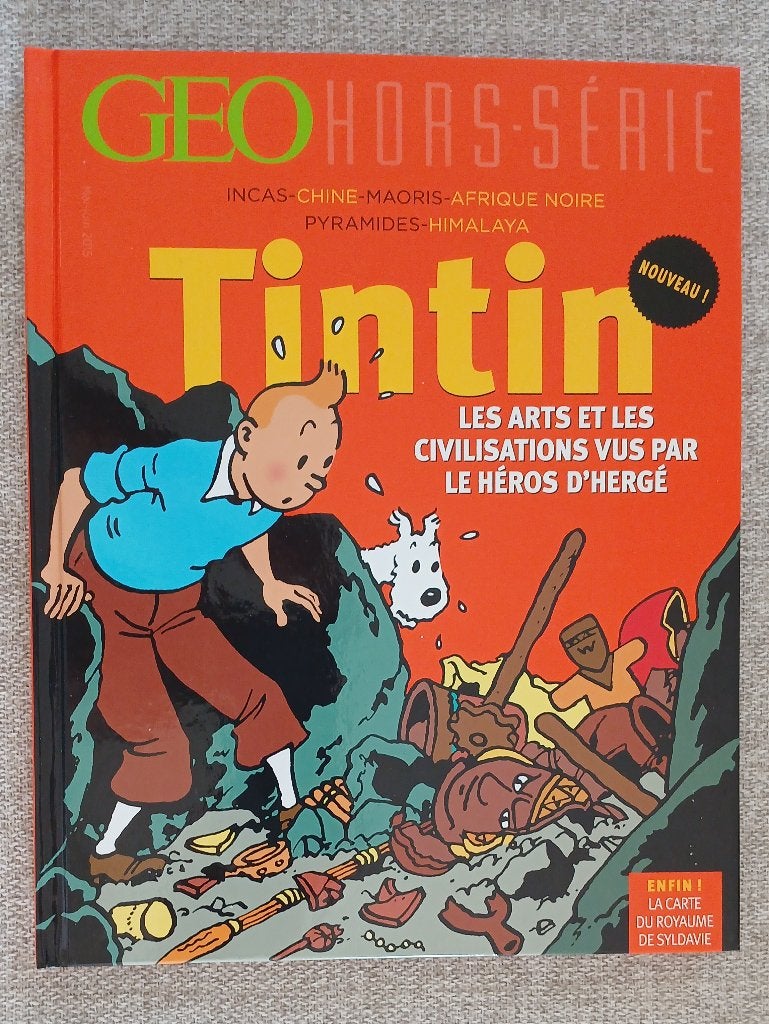 BD Les arts et les civilisations vus héros d'Hergé Tintin, Livres, Une BD, Enlèvement ou Envoi, Neuf