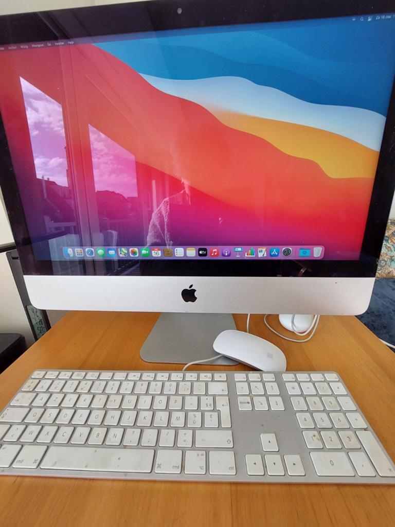 IMac OS Big Sur 24" scherm, 8 gb, 2,3GHz,, Computers en Software, Apple Desktops, Ophalen, 8 GB, IMac