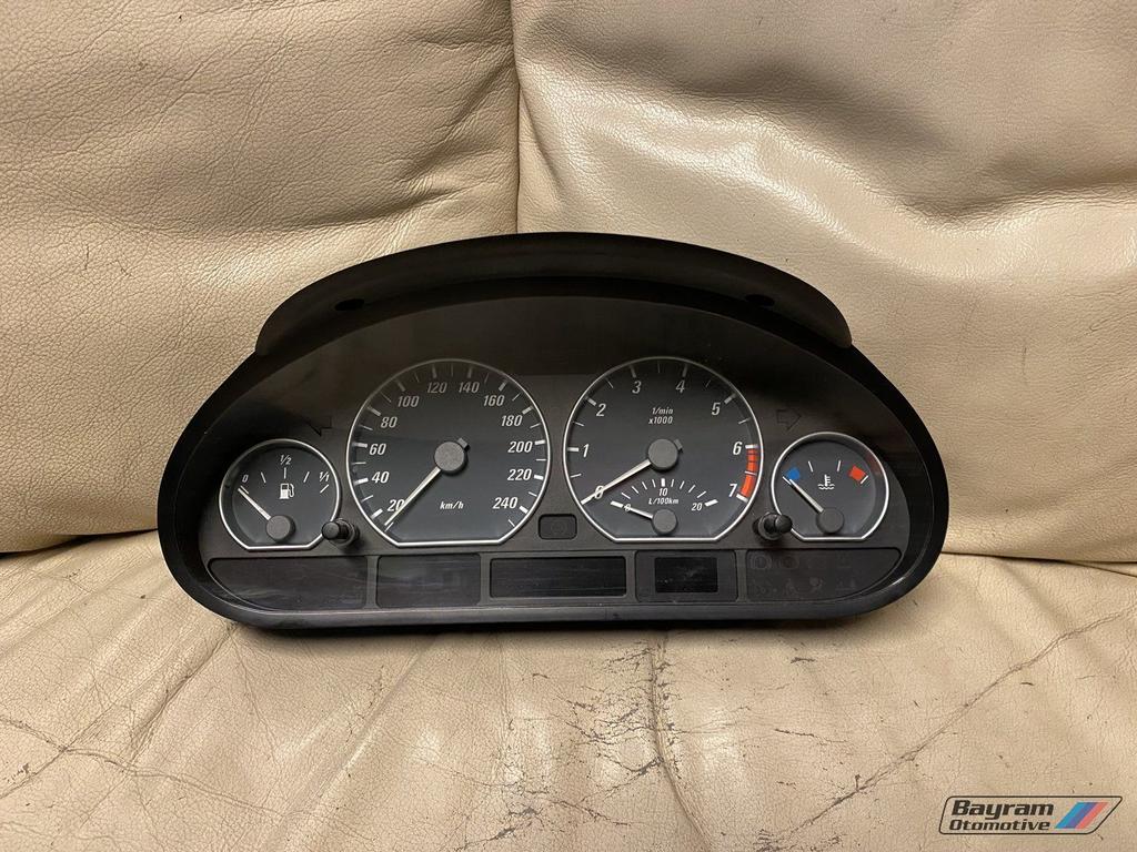 Bmw  E46 coupe tellerbak tacho km teller cabrio 3-serie ring, Auto-onderdelen, Gebruikt, -, -, Ophalen of Verzenden