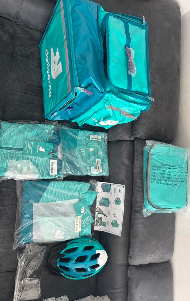 Deliveroo koeltas + uitrusting, Handtassen en Accessoires, Overige Accessoires, Ophalen, Nieuw