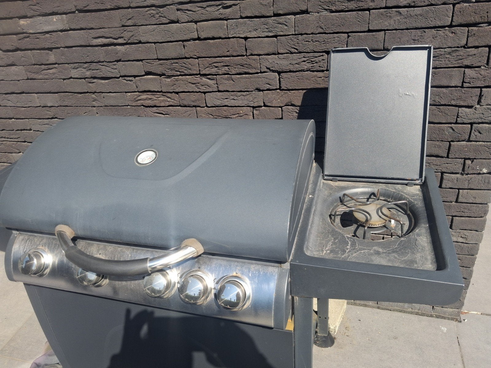 Gas bbq, Enlèvement, Utilisé