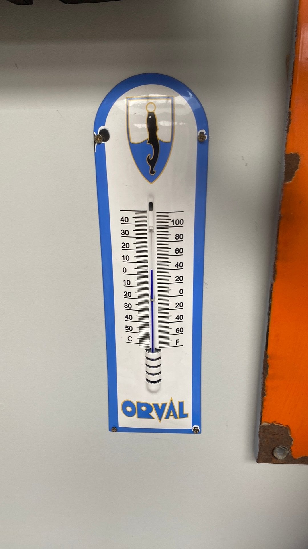 Thermomètre Orval, Enlèvement, Comme neuf
