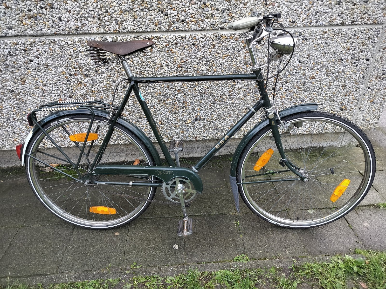 BSA sports 3v uit '77, Ophalen