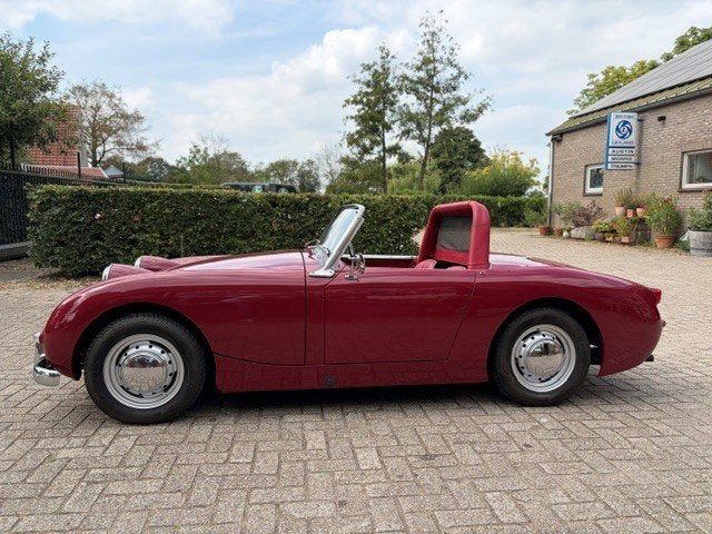Austin Healey Sprite MK1, 1959, Autos, Rouge, Achat, Boîte manuelle, 2 portes