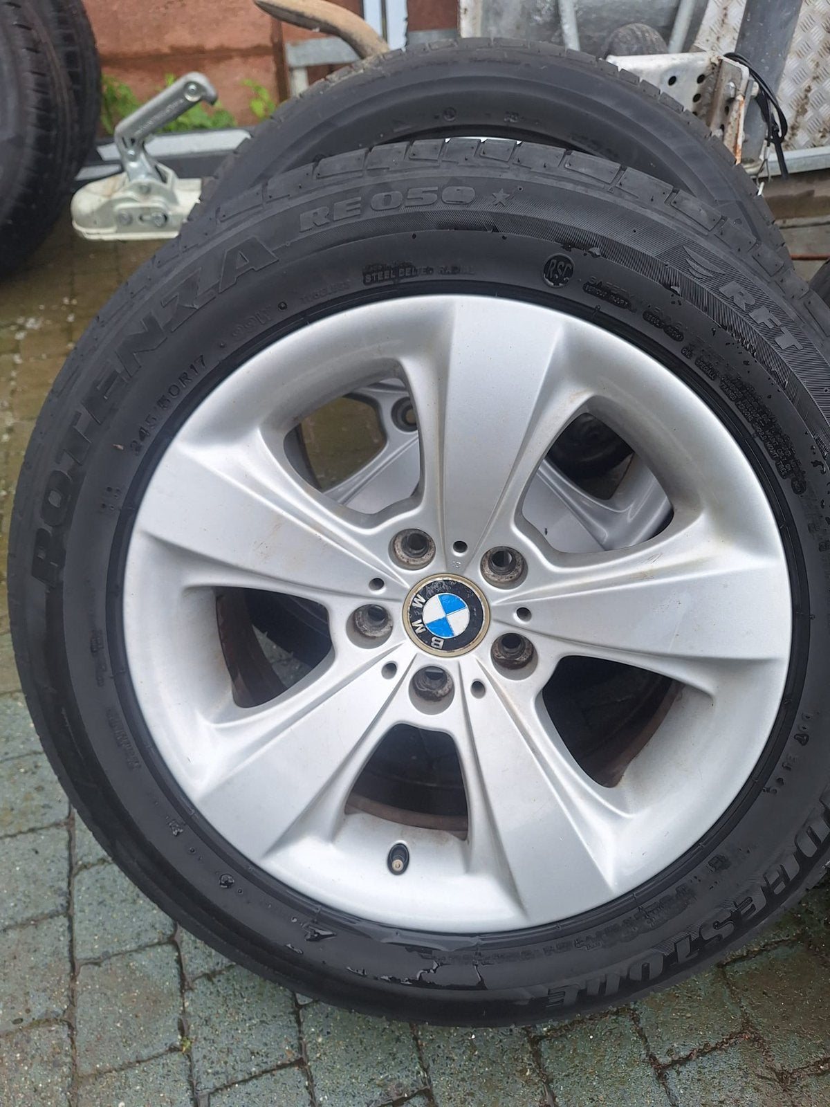 Bmw velgen met goede banden, Ophalen, 17 inch, Band(en), Gebruikt