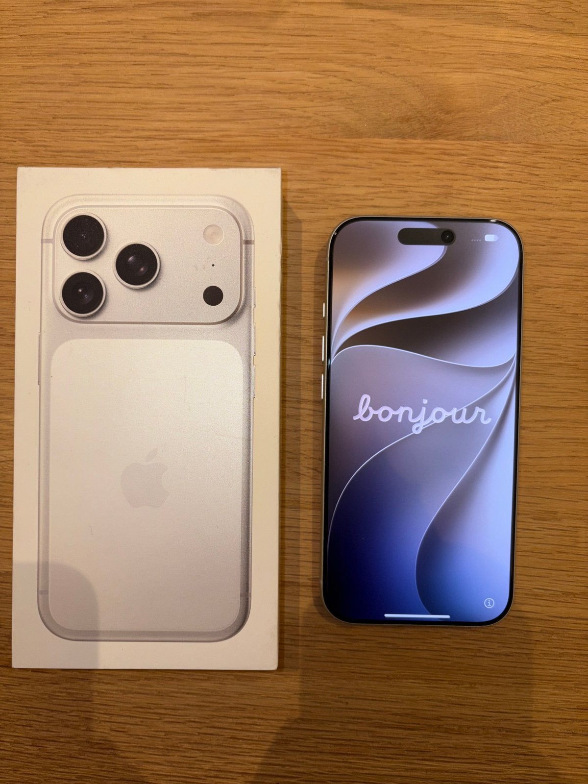 iPhone 17 pro 256 - Batterie 100% - Garantie 05/2028, Télécoms, 256 GB, Gris, Comme neuf, Enlèvement