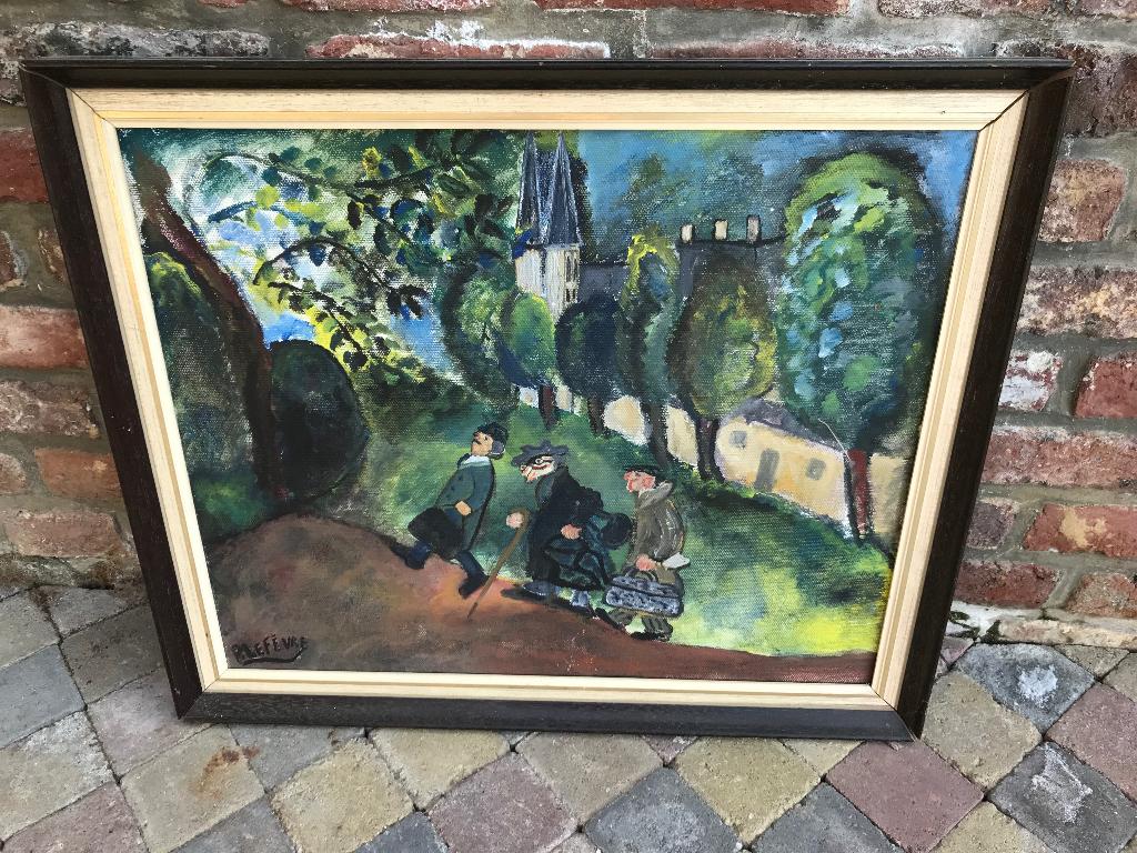 Peintre lefevre, Enlèvement