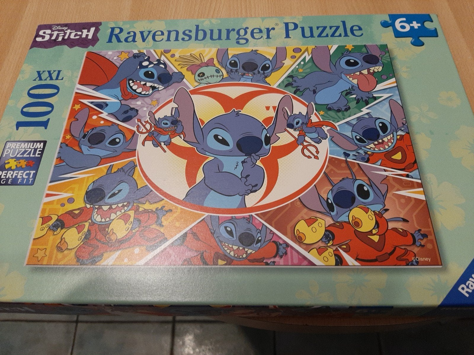 Puzzel Stitch, Enlèvement