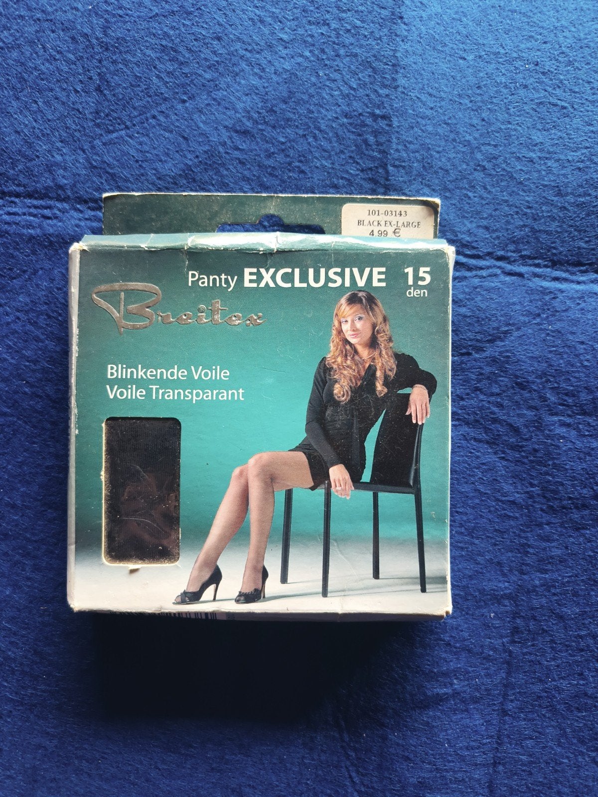 Breitex Panty Exclusive 15 den zwart XL, Kleding | Dames, Ophalen, Nieuw, Zwart, Panty