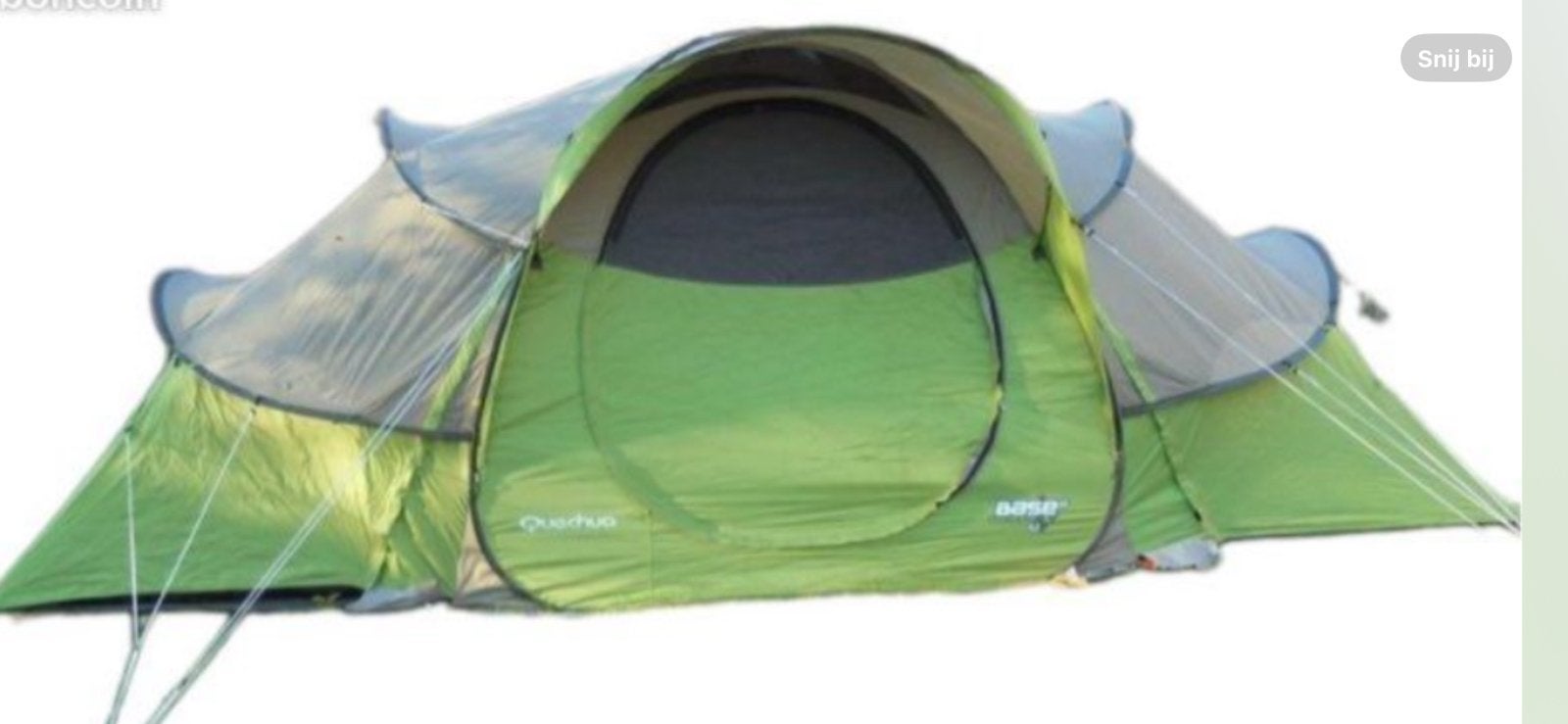 Base seconds 4.2 quechua pop-up tent, Caravans en Kamperen, Tenten, Ophalen, Gebruikt