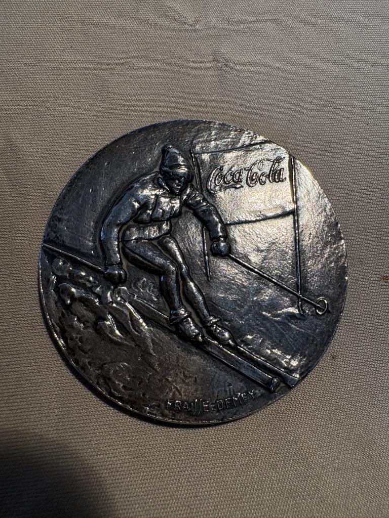 Coca-Cola médaille Ski, Enlèvement, Comme neuf, Autres types