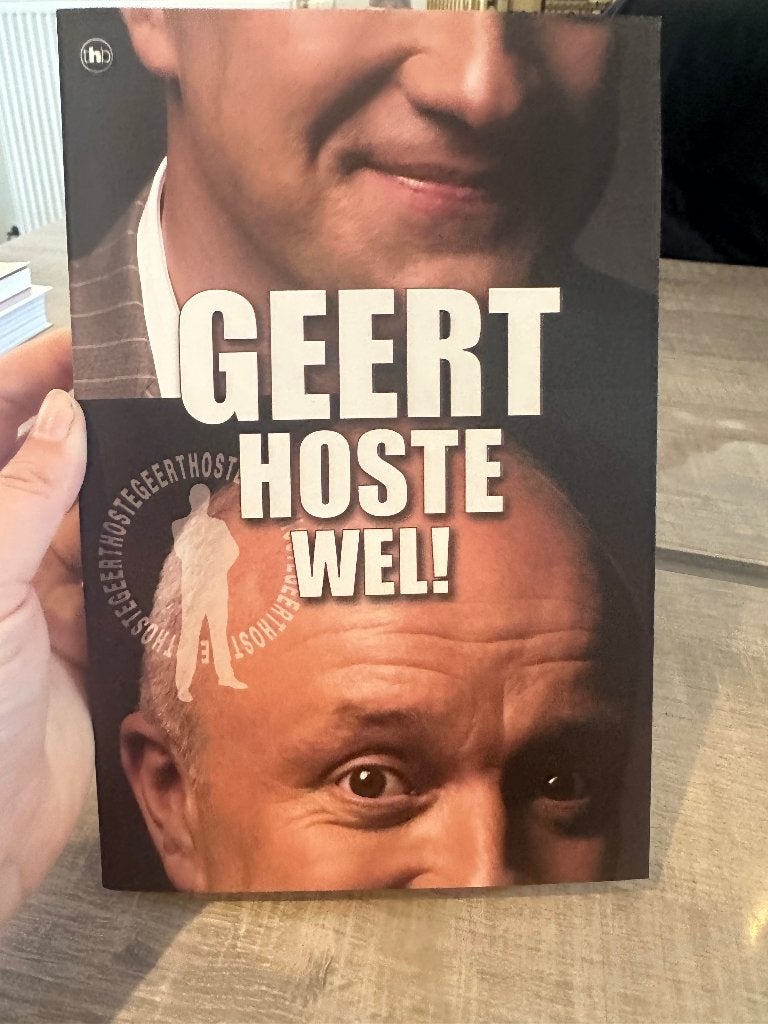 Geert Hoste wel!, Livres, Humour, Enlèvement, Comme neuf