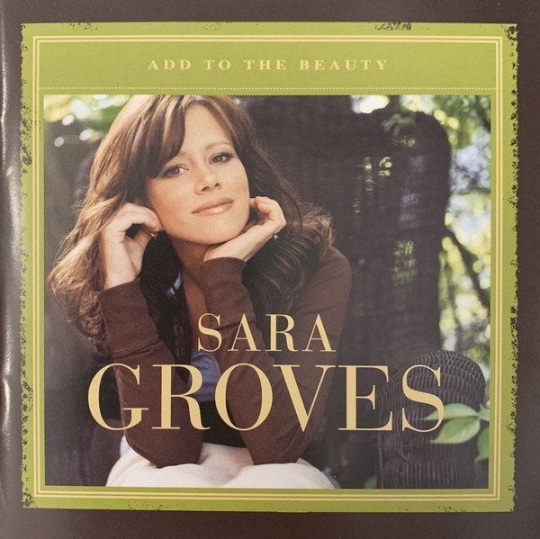 SALE--CD SARA GROVES - Add To The Beauty, Verzenden, Gospel