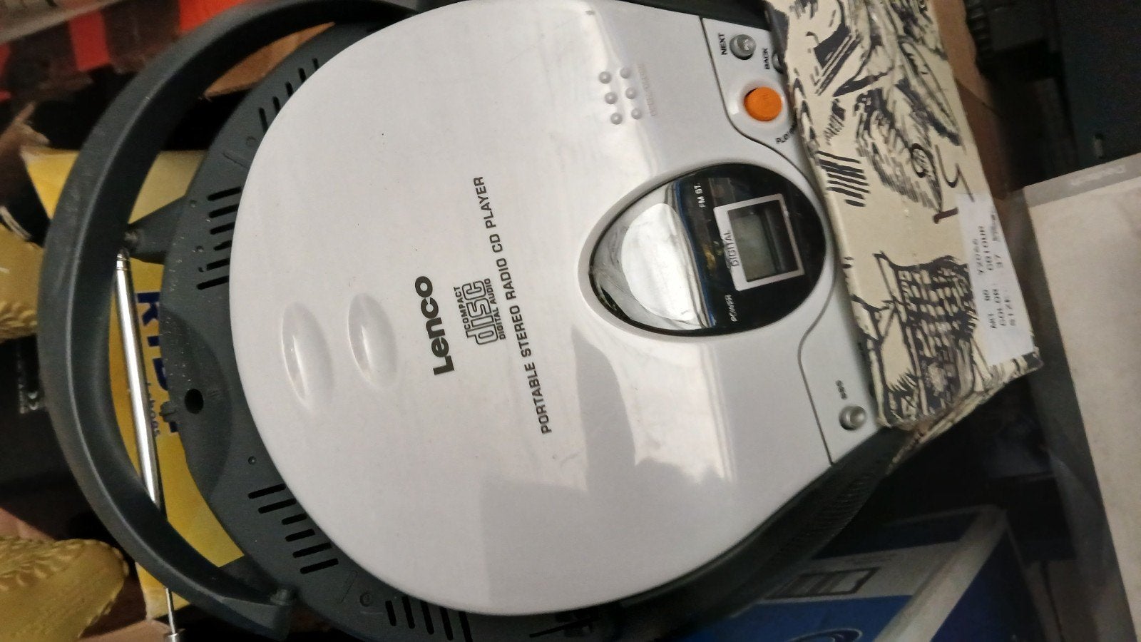 portable disque cd lenco, Autres marques, Tourne-disque, Enlèvement ou Envoi, Comme neuf
