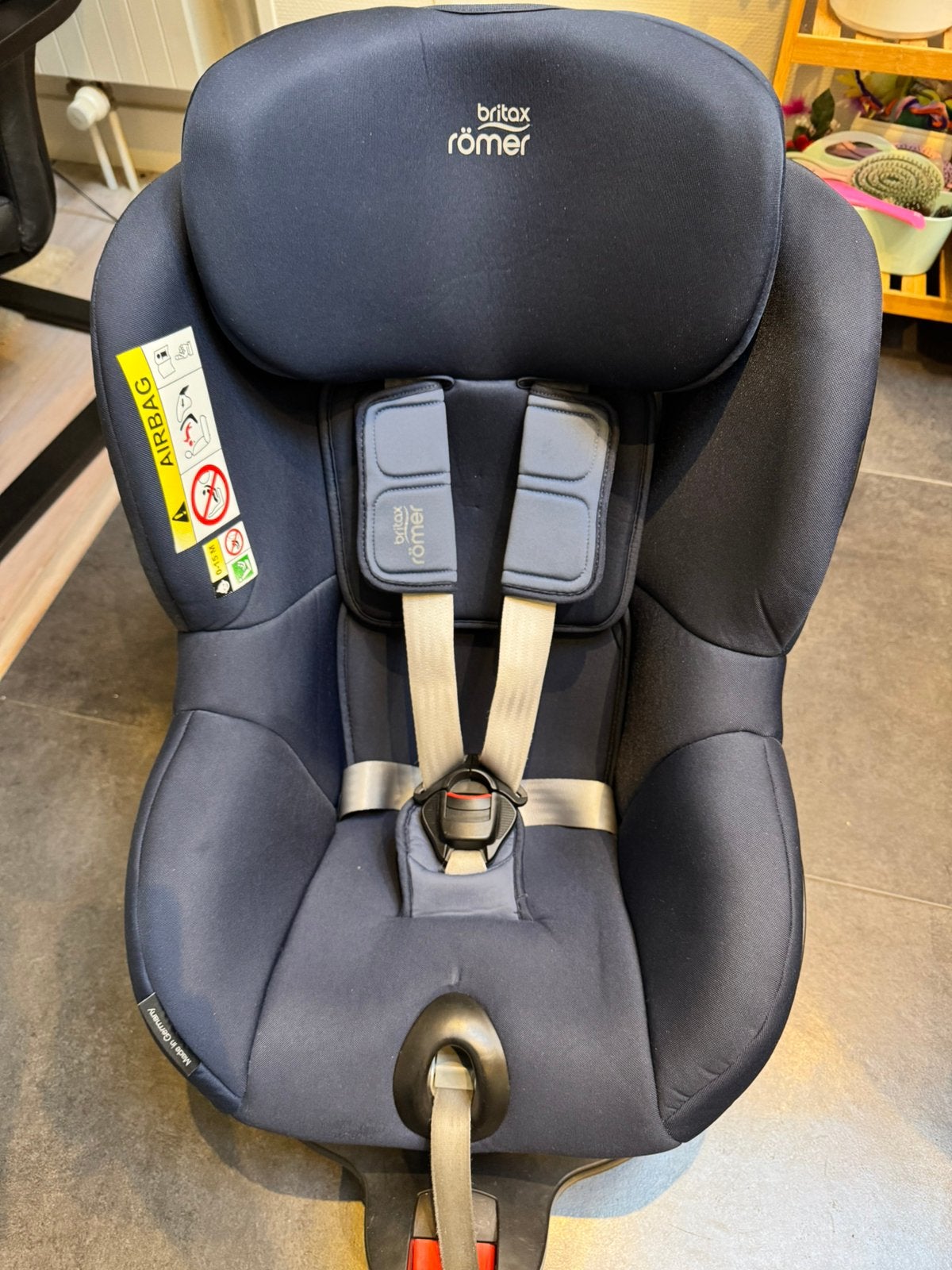 Britax Römer dualfix i-size autostoel 0 - 4 jaar /360 graden, Ophalen, Romer, Zijbescherming, Zo goed als nieuw