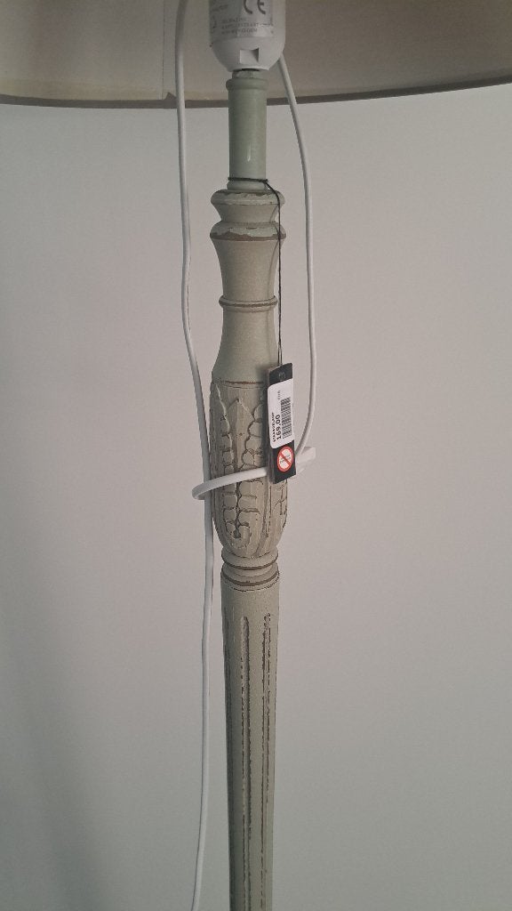Vloerlamp, Huis en Inrichting, Lampen | Vloerlampen, Ophalen, Nieuw, Hout, 150 tot 200 cm