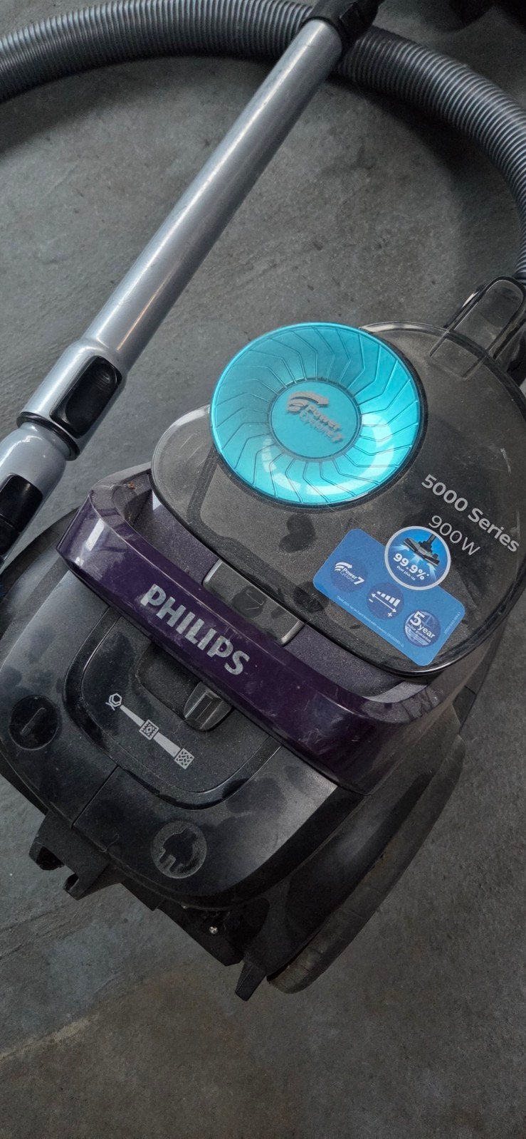 Aspirateur Philips série 5000, Electroménager, Enlèvement ou Envoi, Philips, Réservoir, Aspirateur traîneau