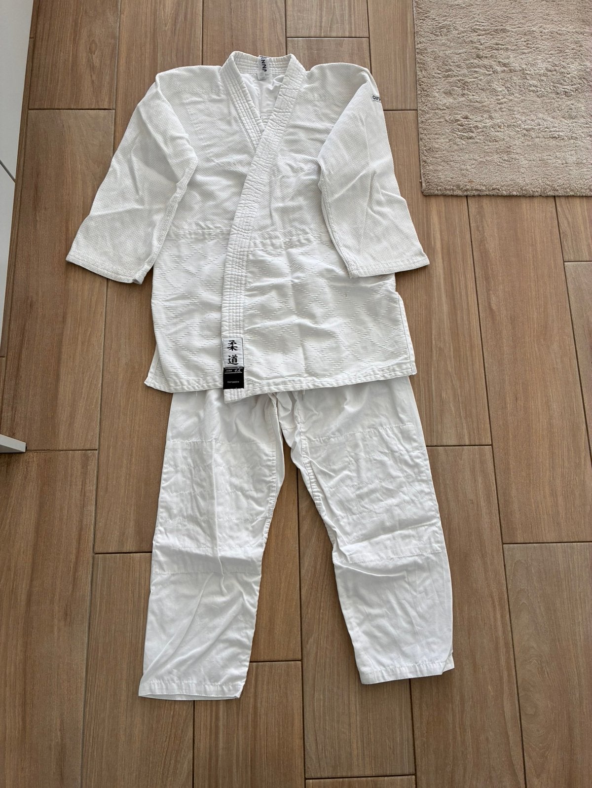 Kimono judopak 160cm Outshock blanc, Enlèvement, Utilisé