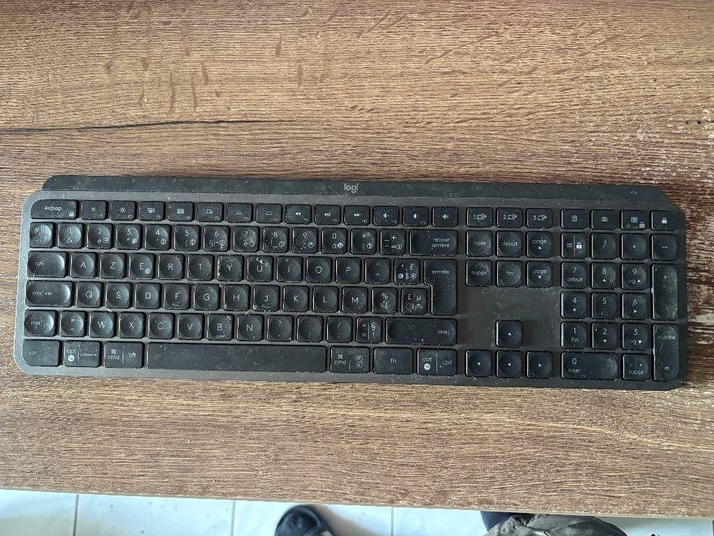 Logitech MX Keys S Toetsenbord, Computers en Software, Toetsenborden, Gebruikt, Logitech G, Azerty, Ophalen of Verzenden