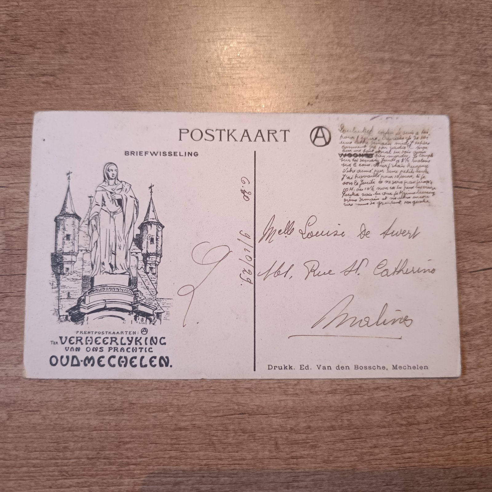 A Ost Alfred DE DIJLE Nr 21 Hoogbrug, Ophalen of Verzenden