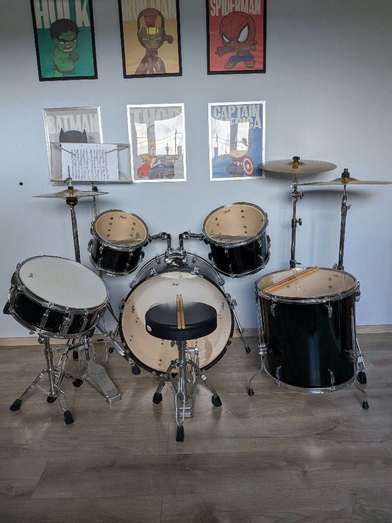Pearl Roadshow zwarte volle batterij, Ophalen, Zo goed als nieuw, Pearl