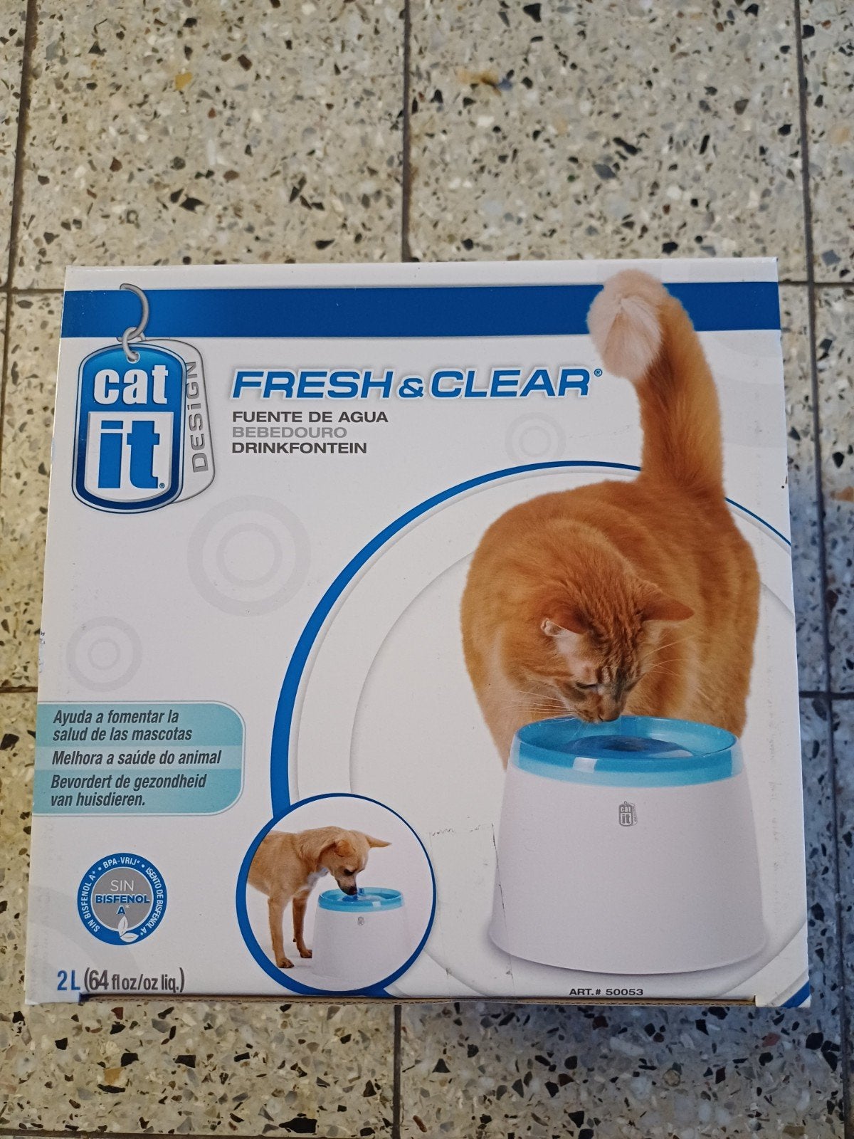 drinkbak katten, Animaux & Accessoires, Nourriture & Abreuvoirs pour chats, Enlèvement