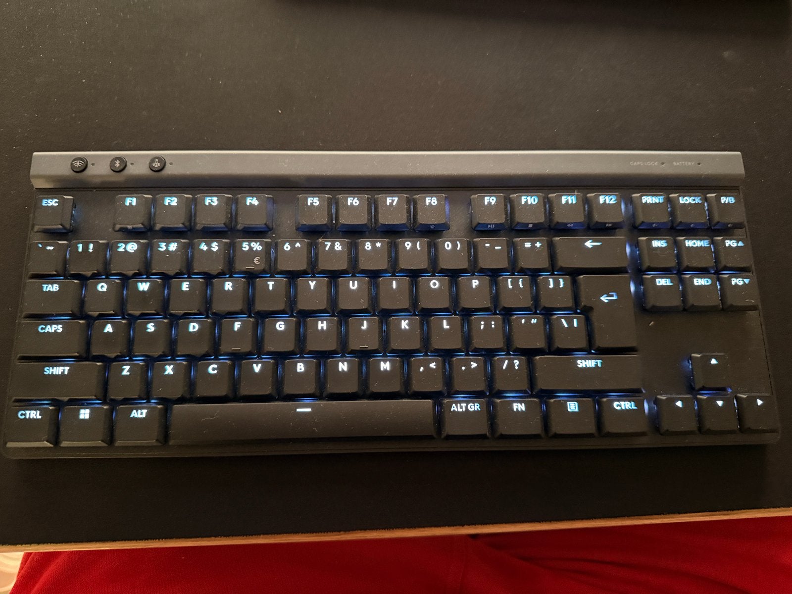 logitech g515 lightspeed TLK - als nieuw (qwerty ), Ophalen, Qwerty, Zo goed als nieuw