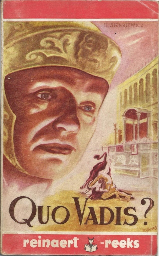 QUO VADIS? - REINAERT REEKS, Ophalen of Verzenden, Gelezen, Henryk Sienkiewicz