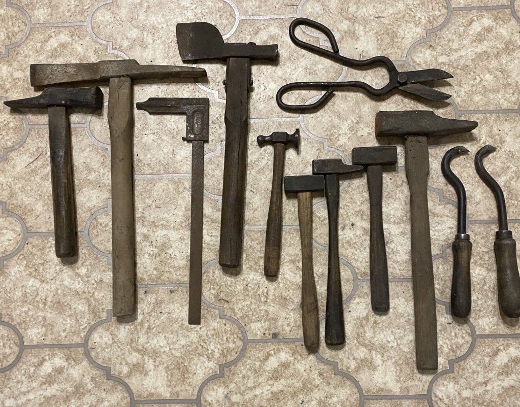 Lot d’outils Vintage dans leur jus, Enlèvement ou Envoi, Utilisé