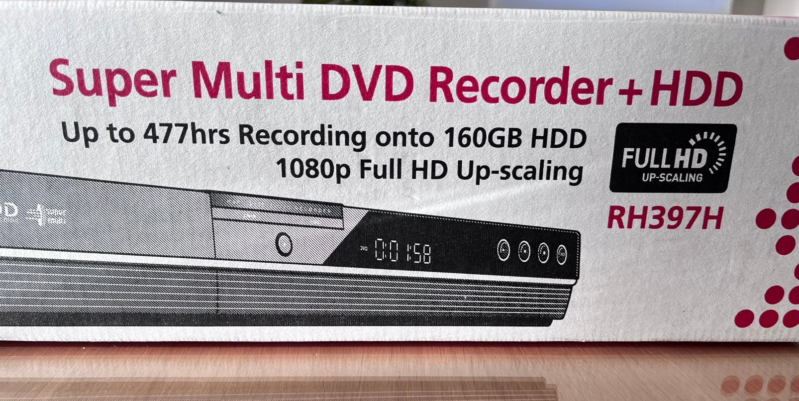 Multi DVD Recorder + HDD, Enlèvement, Comme neuf, Enregistreur à disque dur