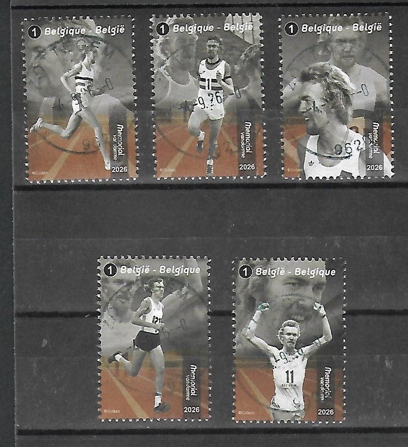 2026 Ivo Van Damme Memorial gestempeld, Verzenden, Gestempeld, Gestempeld