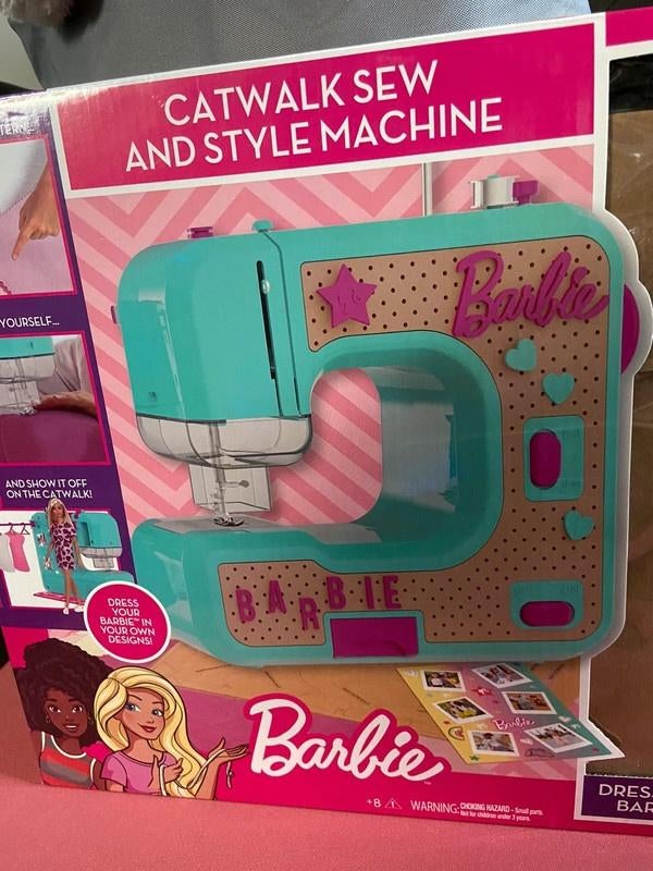 Barbie naaimachine, Ophalen of Verzenden, Zo goed als nieuw, Barbie