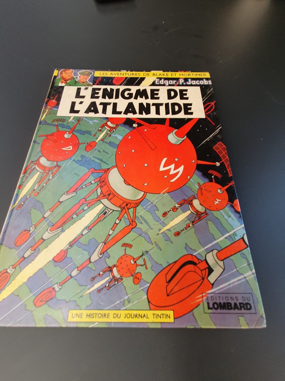 Blake et mortimer l'énigme de l atlantide réédition 1970, Enlèvement ou Envoi