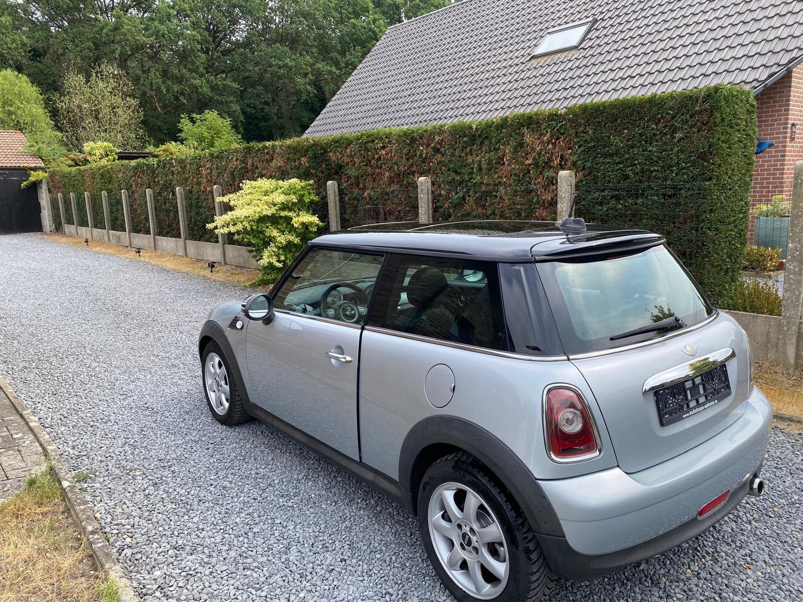 Mini cooper, Zwart, Leder, Bedrijf, Handgeschakeld